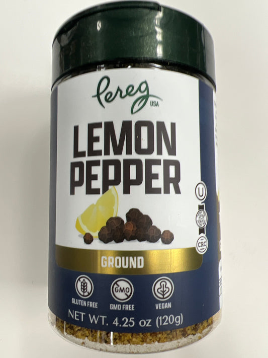 Pereg lemon pepper. Ground
