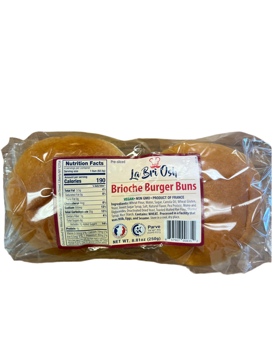 La bri osh. Brioche burger buns 4pk