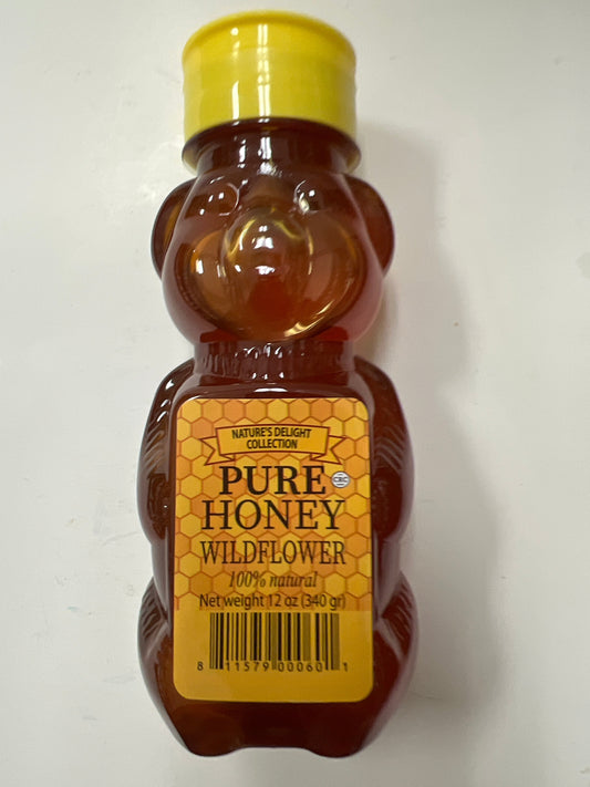 Nature’s delight collection pure honey wildflower 12oz