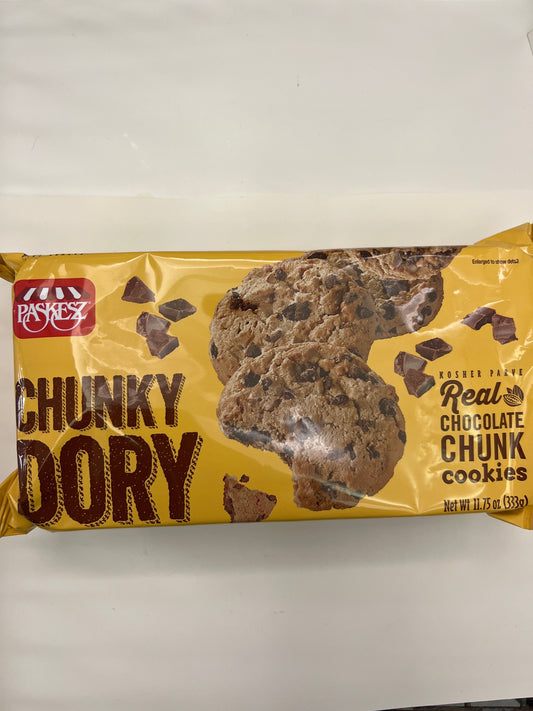 Paskesz chunky dory chocolate chunk cookies
