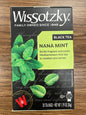 Wissotzky black tea nana mint