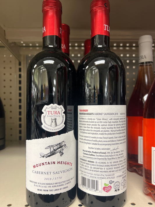 Tura Winery Mountain Heights Cabernet Sauvignon Mevushal