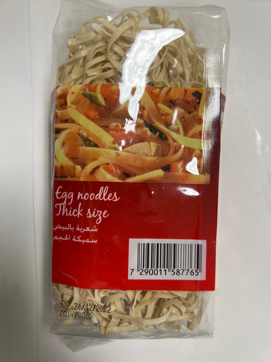 Tomer egg noodles thick size