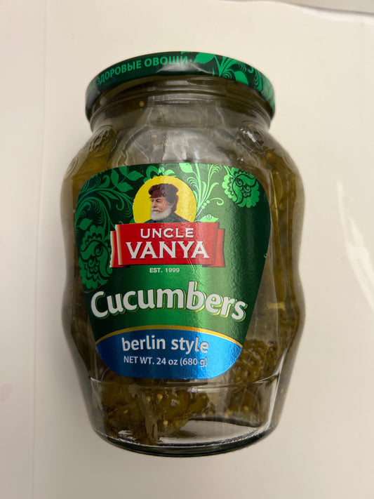 Uncle vanya cucumbers Berlin style