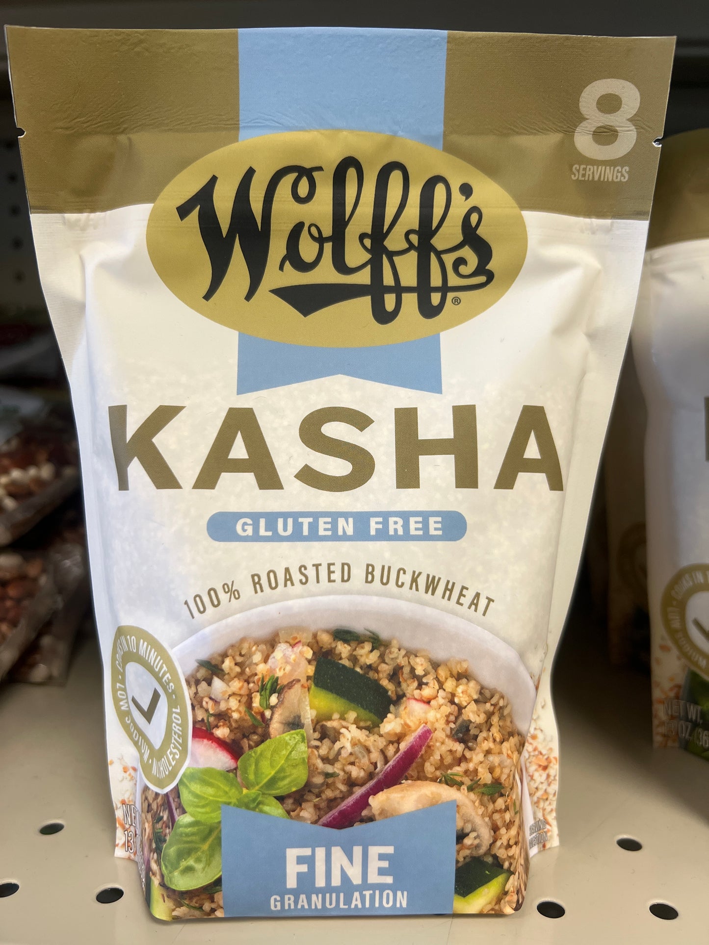 Wolff’s gluten free kasha fine granulation