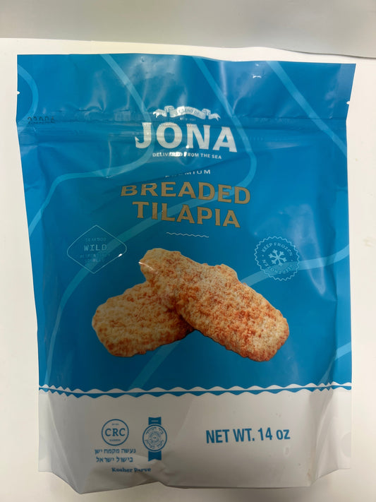 Jona breaded tilapia 14oz 4ct