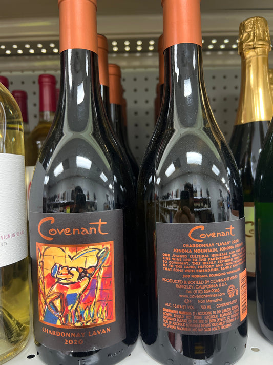 Covenant Chardonnay Lavan Sonoma Mountain 2020 NOT Mevushal