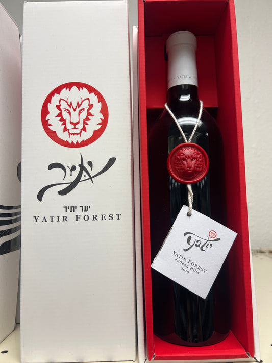 Yatir Red Wine Forest Judean Hills 2019 NOT Mevushal