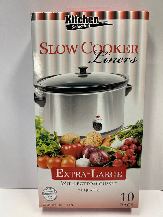778T Kitchen selection slow cooker liners extra large 10 bags￼