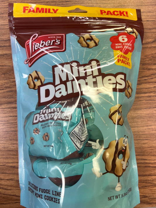 Liebers mini dainties family pack 6ct