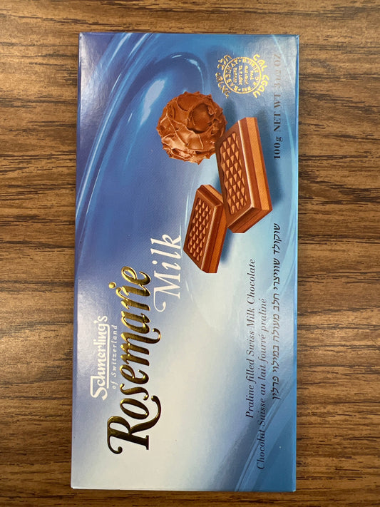 KFP Schmerling. Rosemarie milk. Chocolate dairy