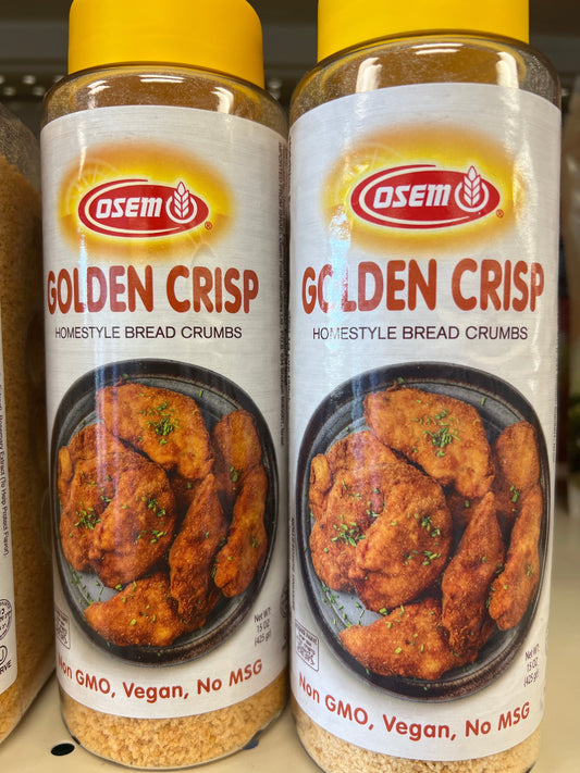 Osem Golden crisp homestyle bread crumbs￼