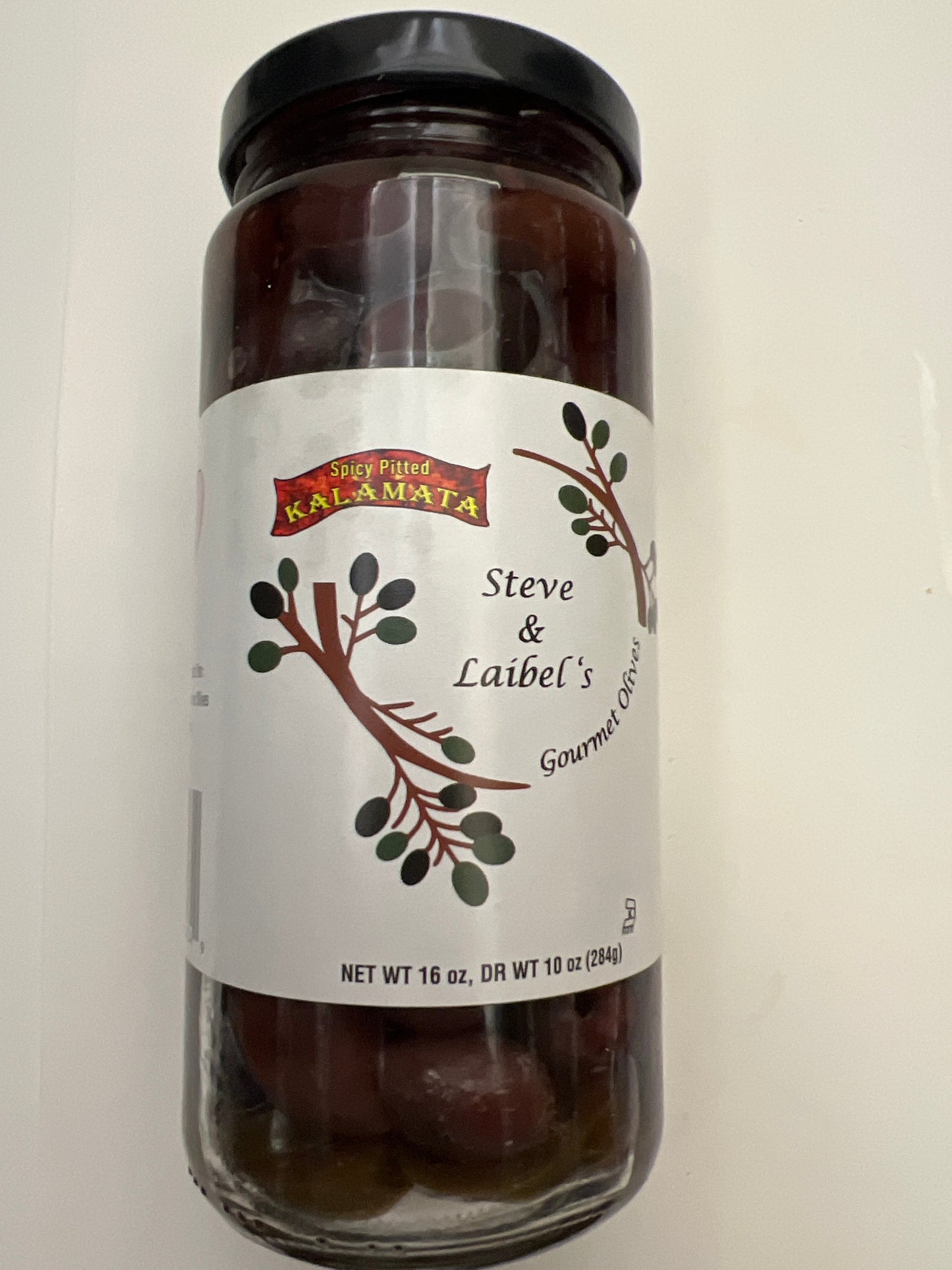 Steve and Laibel’s gourmet olives spicy pitted kalamata