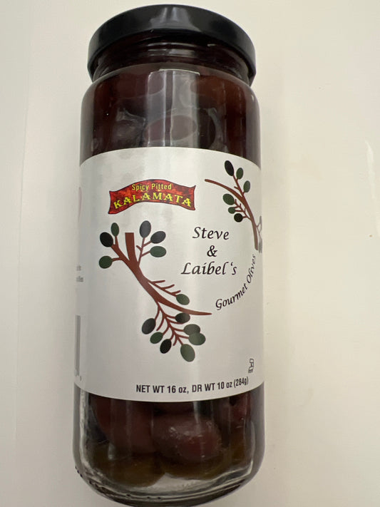 Steve and Laibel’s gourmet olives spicy pitted kalamata