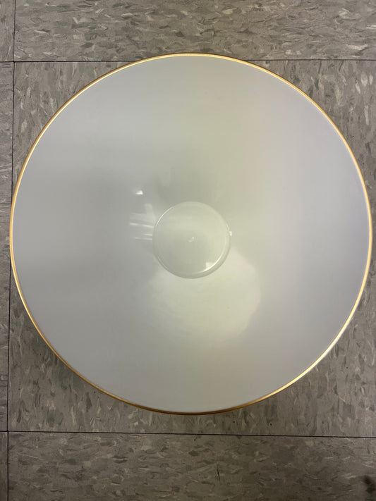 Simcha collection 3227 gold rim salad bowl