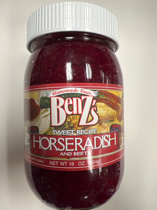 Benzs sweet recipe horseradish  chrain 16oz
