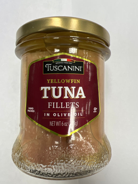 Tuscanini yellowfin Tuna fillets in olive oil