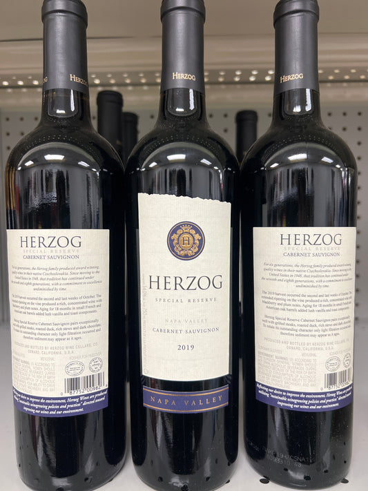 Herzog Cabernet Sauvignon Special Reserve Napa Valley Mevushal