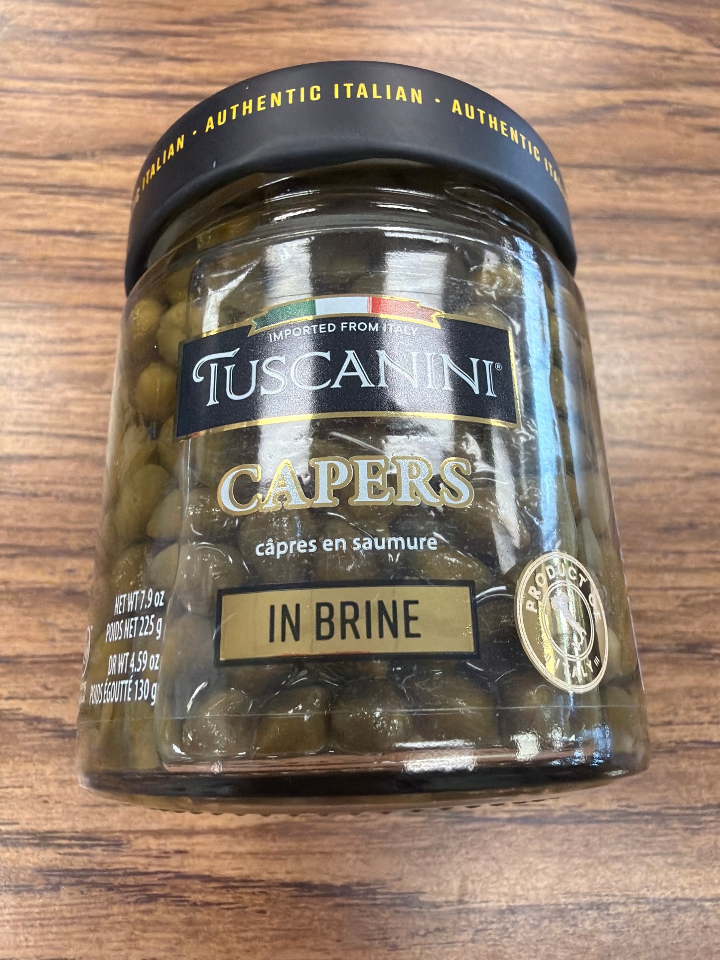 Tuscanini capers in brine