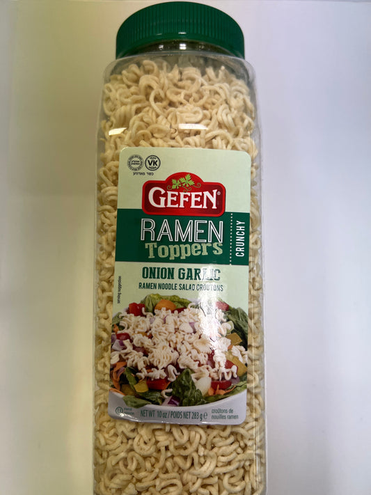 Gefen ramen toppers onion and garlic