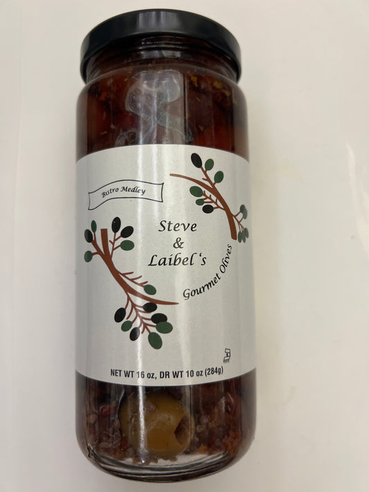 Steve and Laibel’s gourmet olives bistro medley