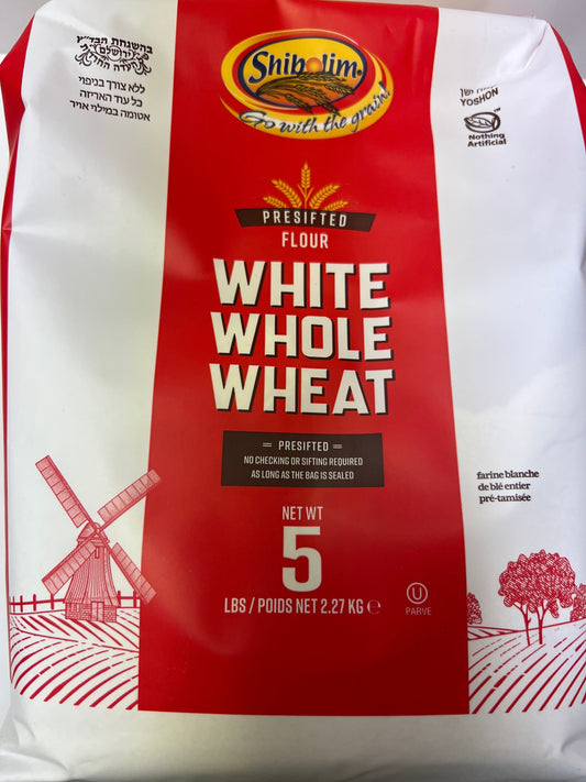 Shibolim white whole wheat 5lbs