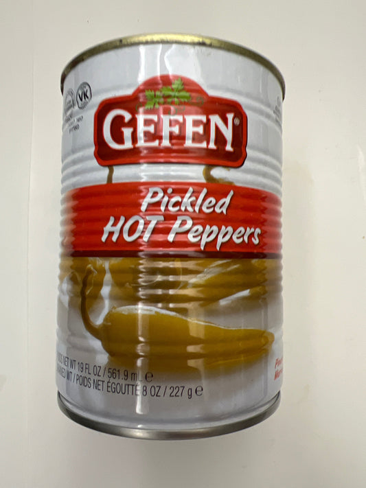 Gefen pickled hot peppers