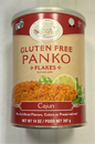 Jeff Nathen gluten free panko flakes Cajun