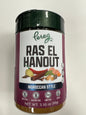 Pereg ras el hanut. Moroccan style