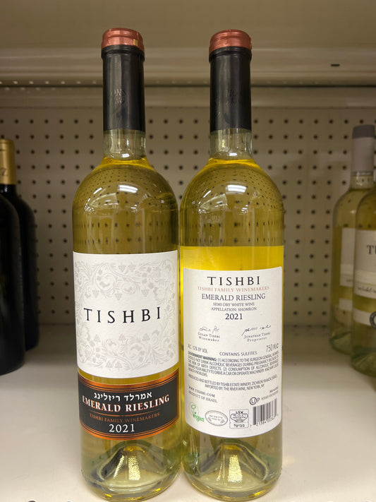 Tishbi Emerarl Riesling Mevushal