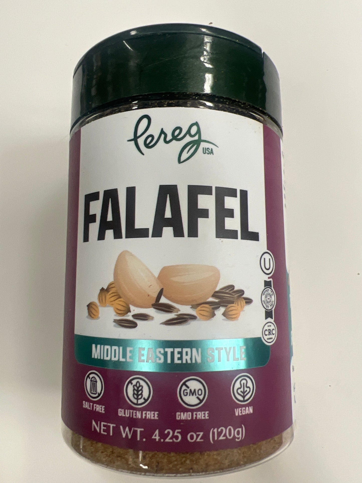 Pereg falafel. Middle eastern style