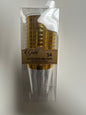 Blue sky #2540 gold settings 2.5oz gold rim shot/dessert cups 14ct clear