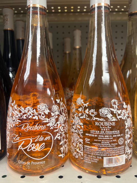 Roubine Cotes de Provence Rose La Vie En Rose 2021 NOT Mevushal