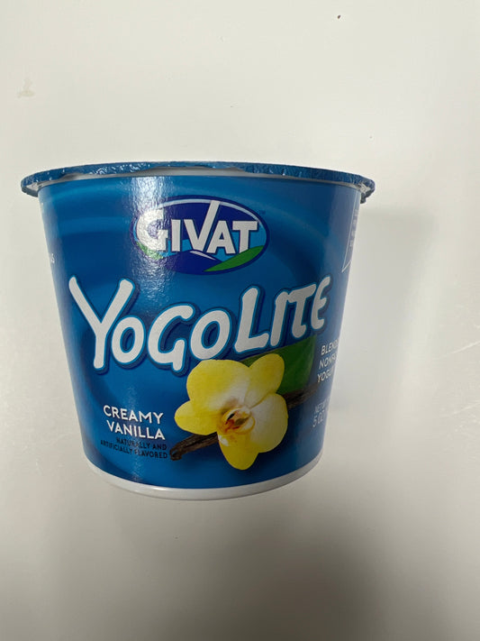 Givat yogolite yogurt creamy vanilla