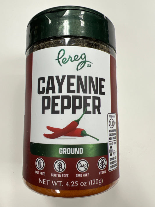Pereg cayenne pepper. Ground