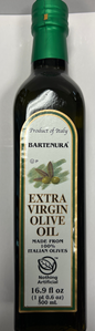 Bartenura extra virgin olive oil 16.9oz￼ שמן