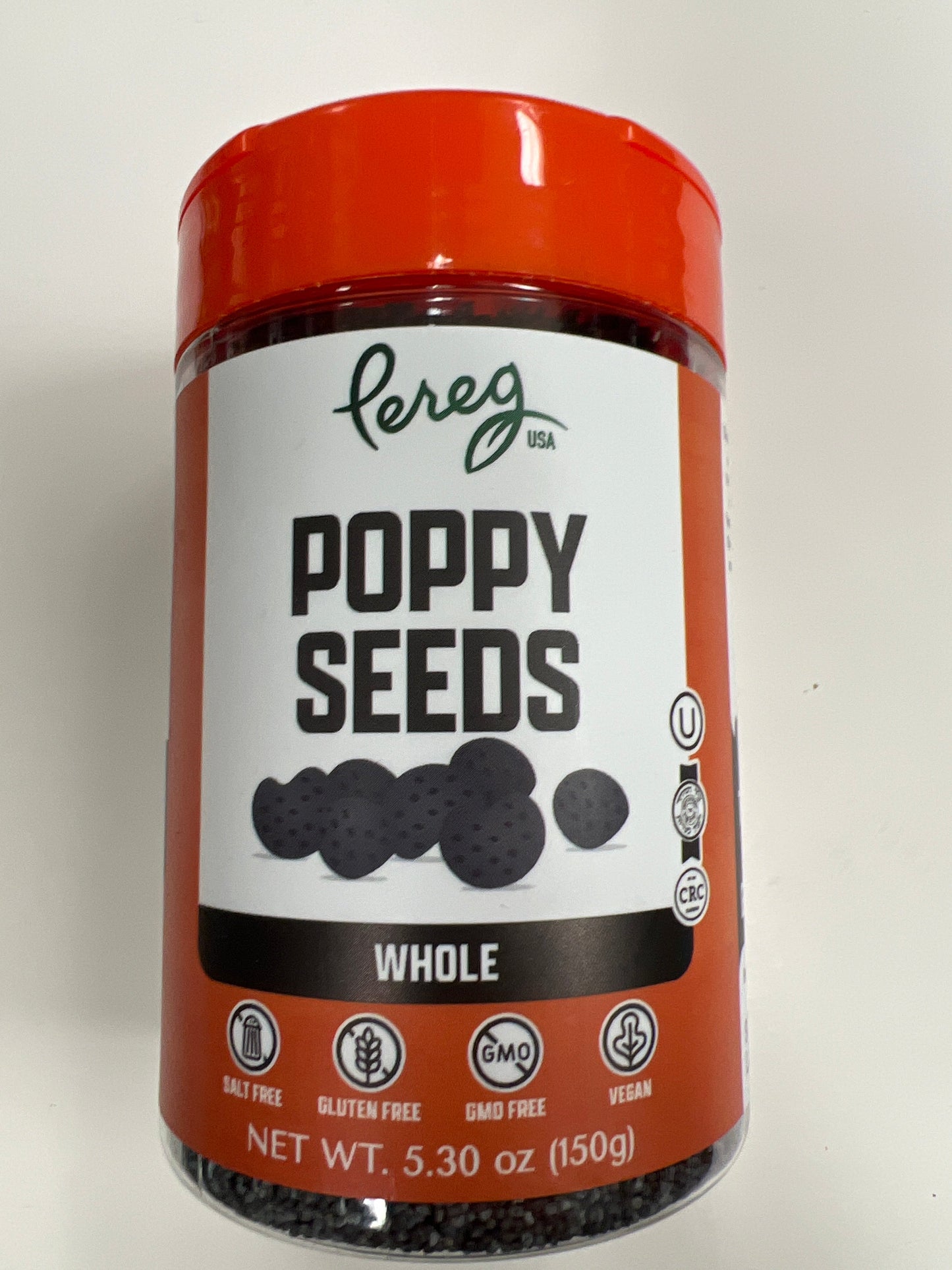 Pereg poppy seeds. Whole