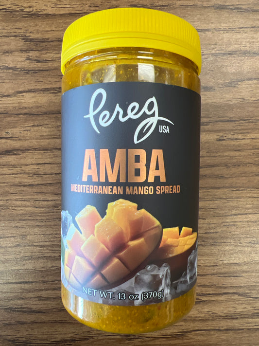 Pereg amba. Mediterranean mango spread
