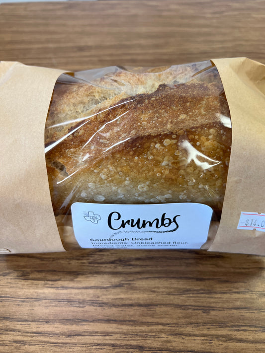 Crumbs, sourdough bread, plain