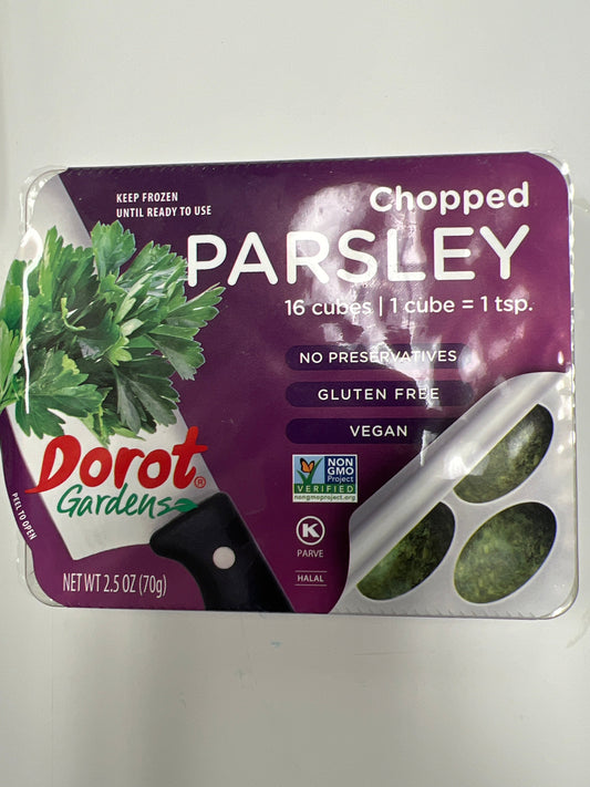 Dorot chopped parsley gluten free