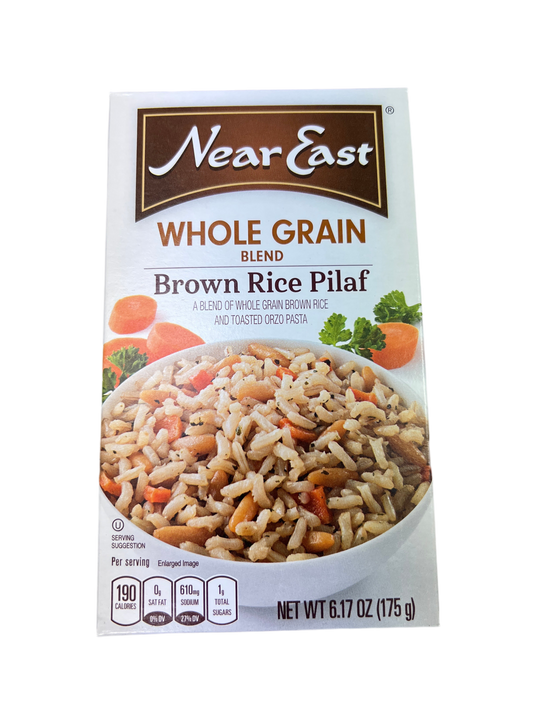 Near east. Whole grain blend. Brown rice pilaf