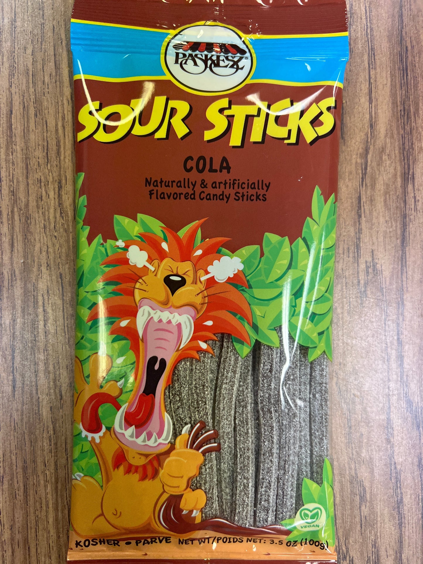 Paskesz sour sticks cola flavored