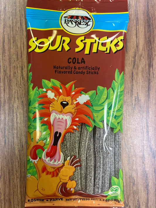 Paskesz sour sticks cola flavored
