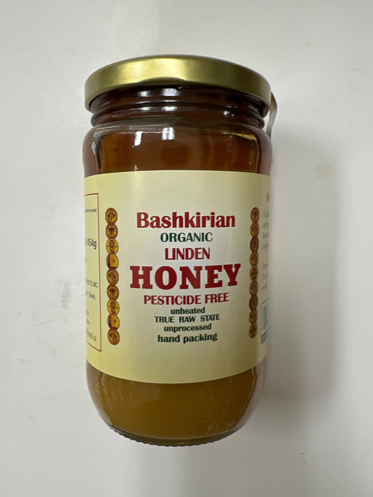 Bashkirian organic linden honey