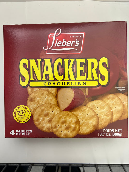 Liebers snacker crackers 4 pack