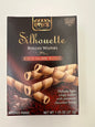 Paskesz silhouette rolled wafers chocolate lined 1.25oz