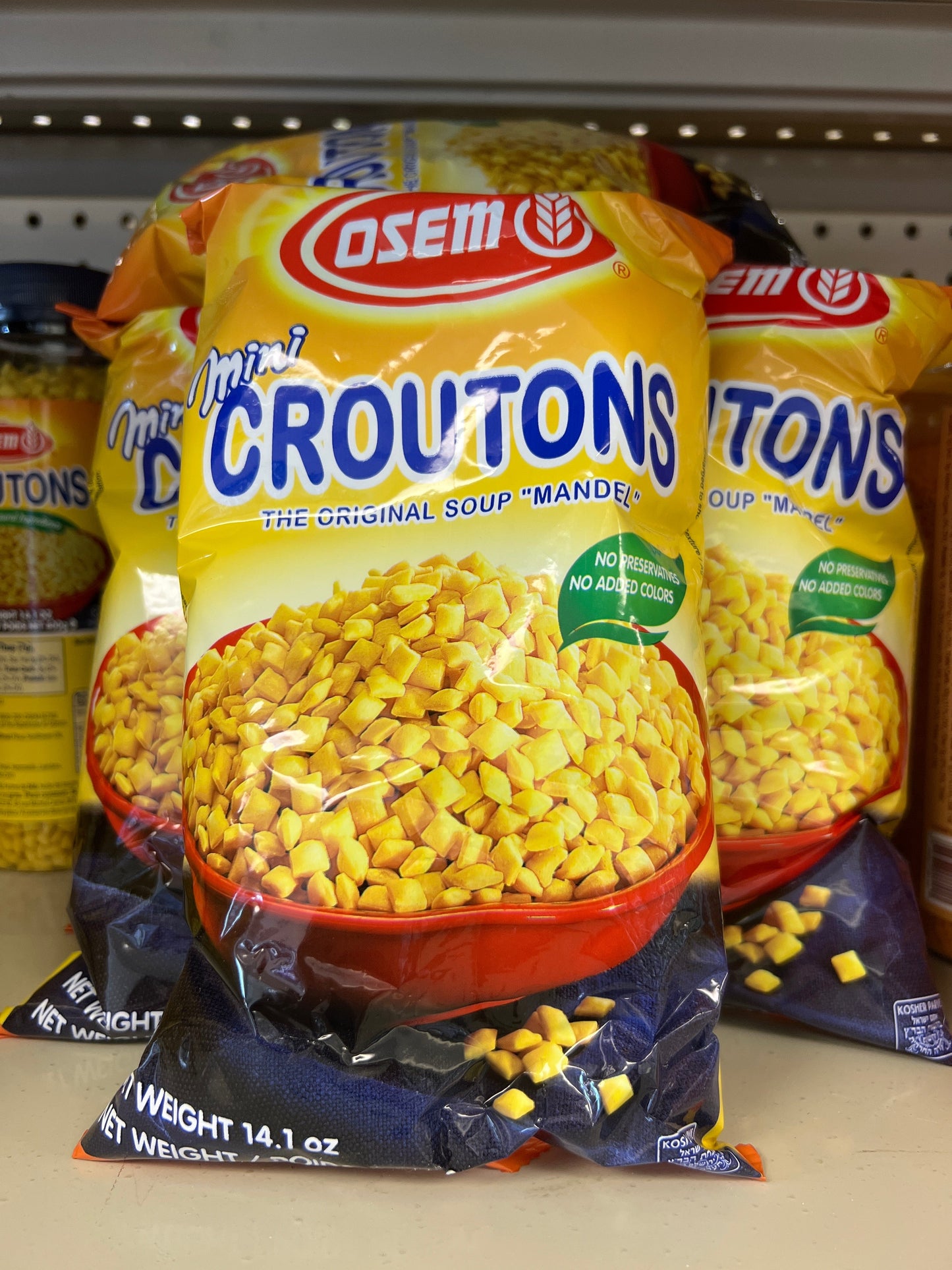 Osem mini croutons for soup￼