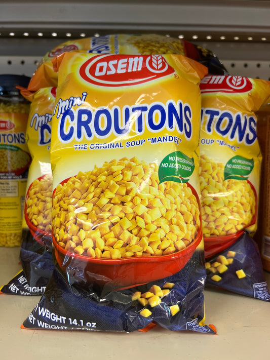 Osem mini croutons for soup￼