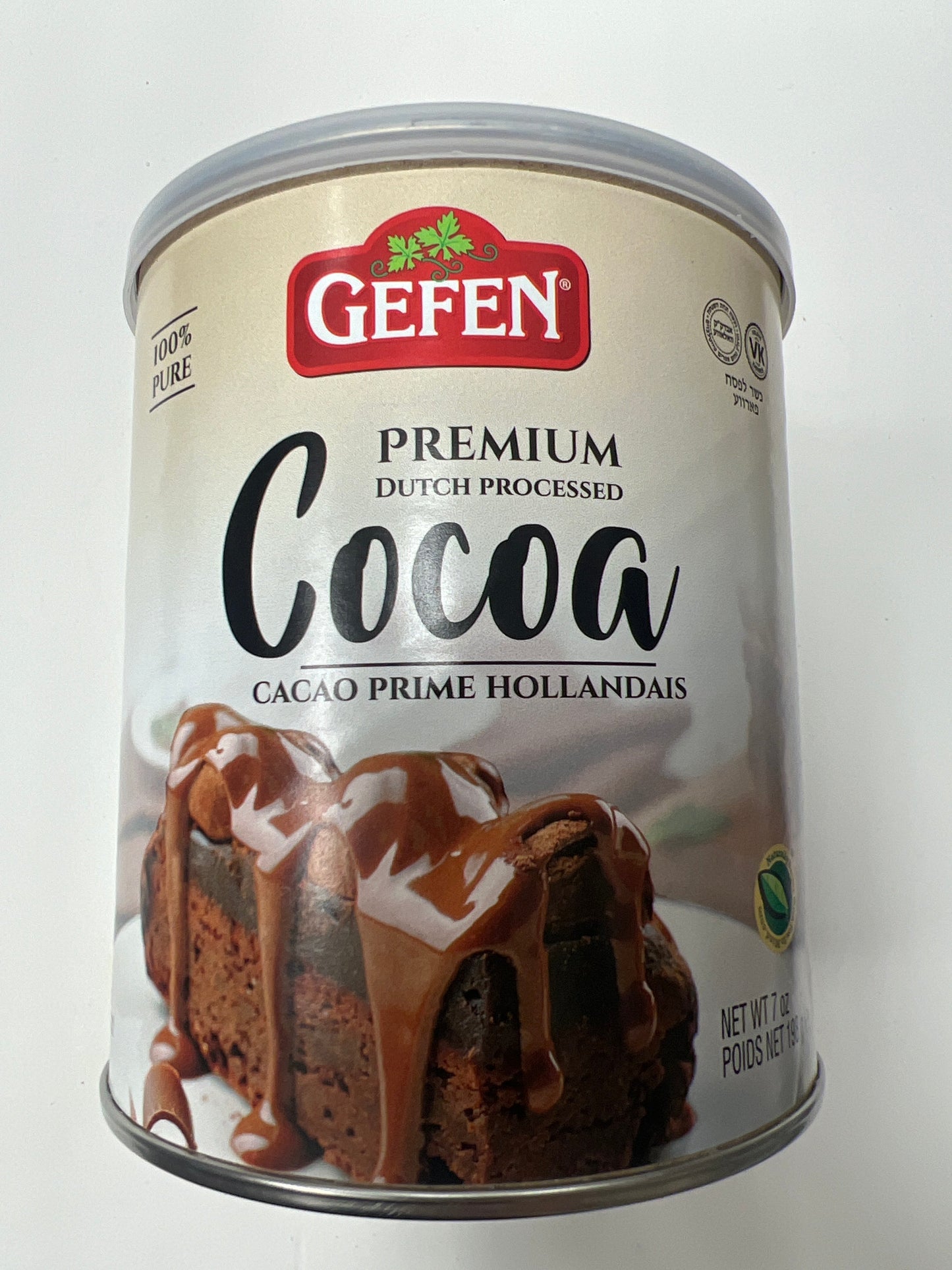 Gefen premium Dutch processed cocoa