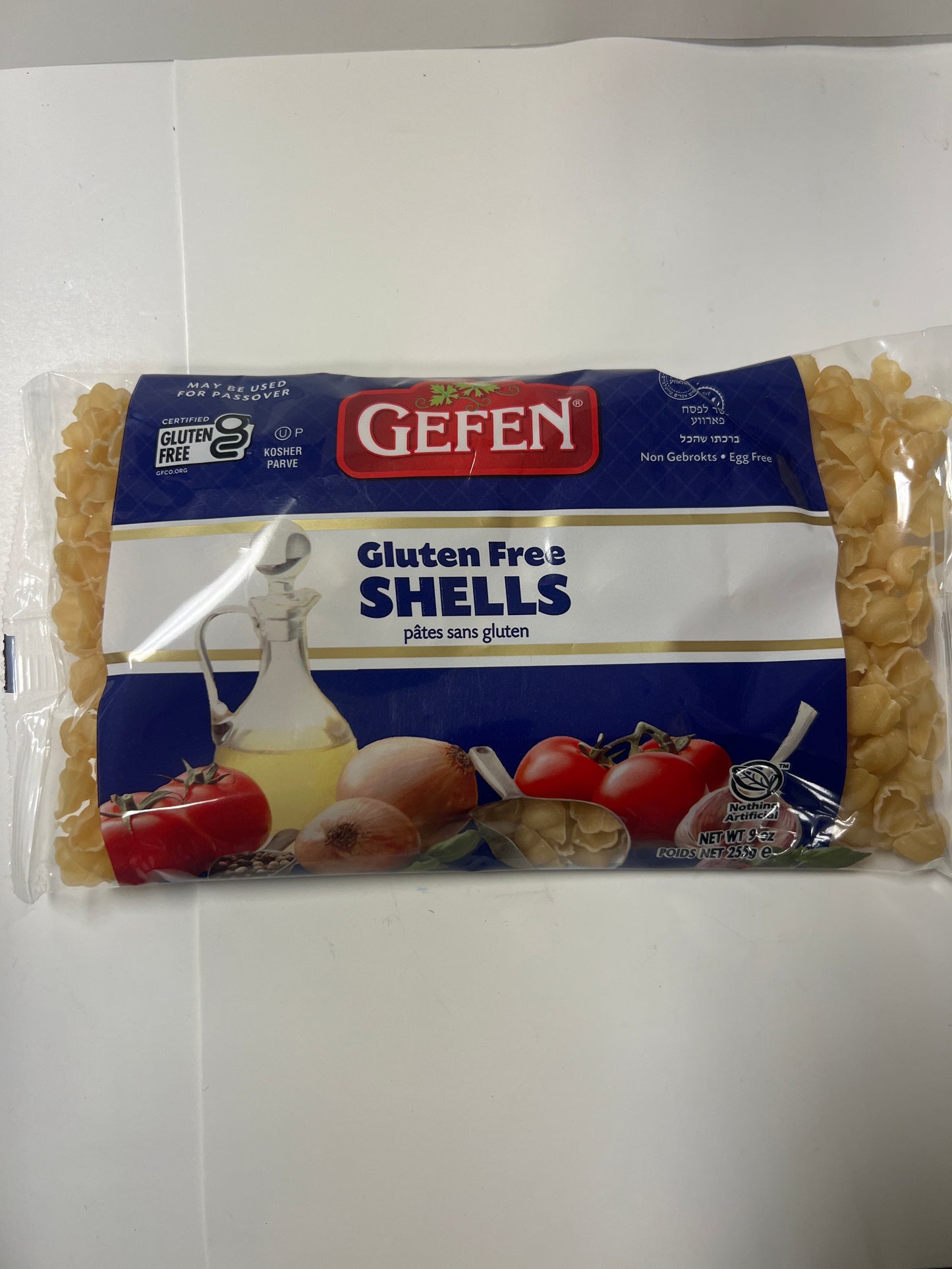 Gefen gluten free shells pasta